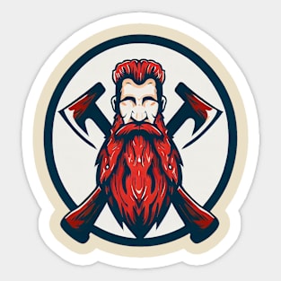 AxeMan V3 Sticker